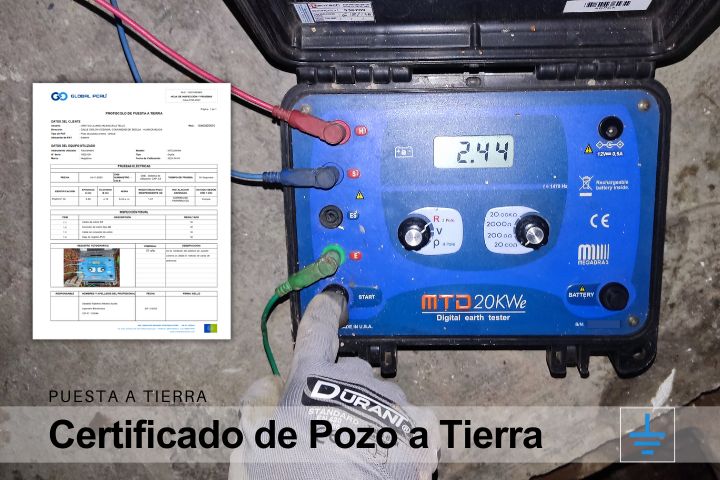 Certificado de Pozo a Tierra Certificado de Pozo a Tierra